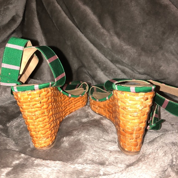 Kate spade strap basket wedges - Picture 5 of 6